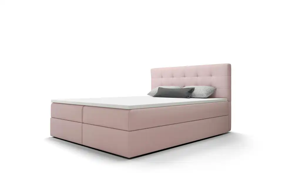 Boxbett Fado 2 mit Stauraum, Matratze H3 und Topper, Perspektive