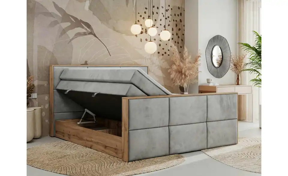 Boxspringbett Albero 2 King Duo mit Bettkasten, Funktionsansicht