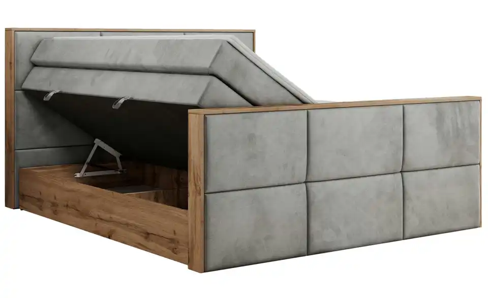 Boxspringbett Albero 2 King Duo mit Bettkasten, Detailansicht