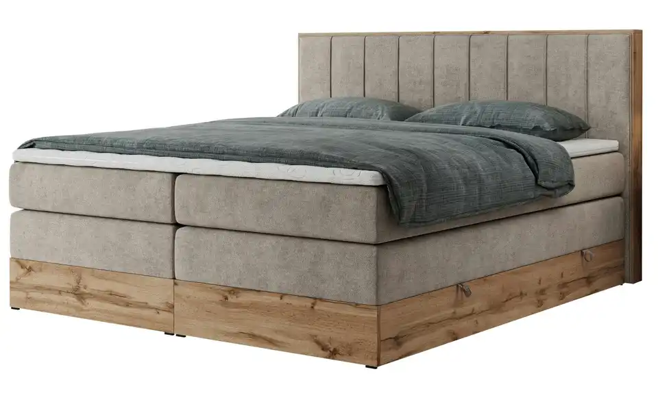 Boxspringbett Bellissimo King mit Bettkasten, Perspektive