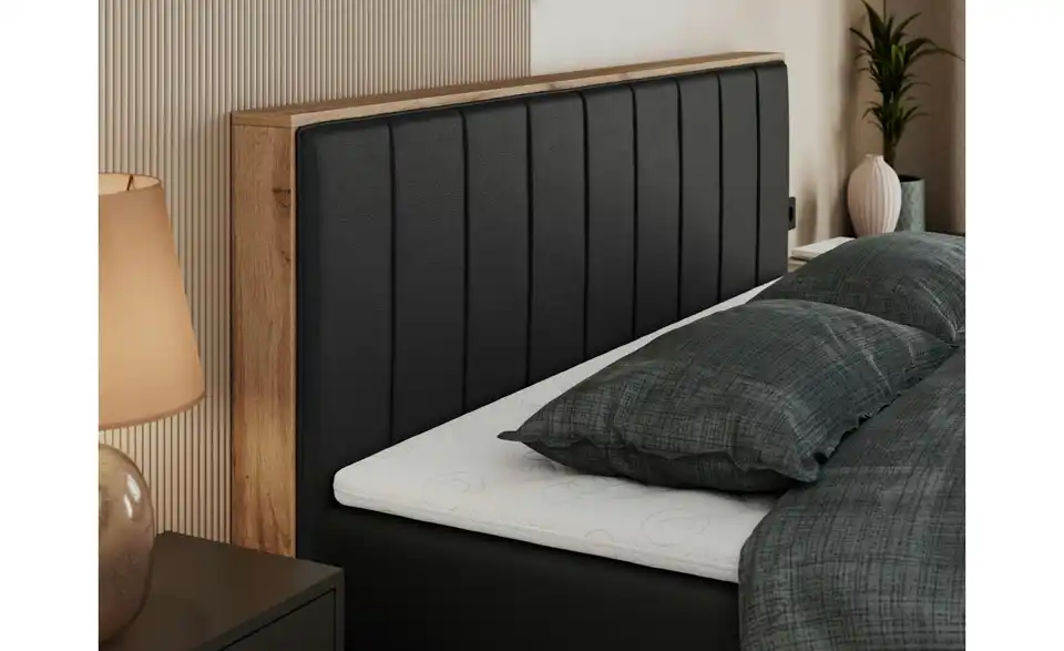 Boxspringbett Bellissimo King mit Bettkasten, in Wohnsituation