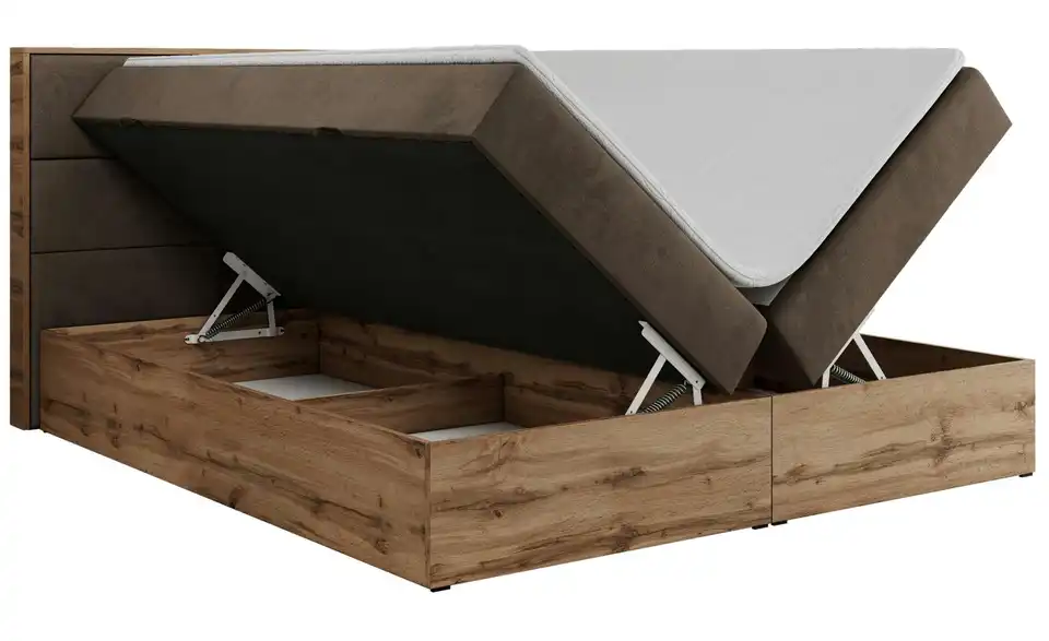 Boxbett Albero 2 mit Bettkasten, Detailansicht