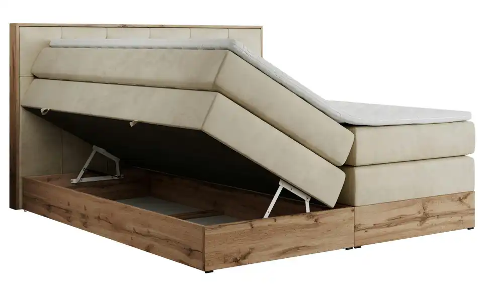 Boxspringbett Veneto King mit Bettkasten, Detailansicht