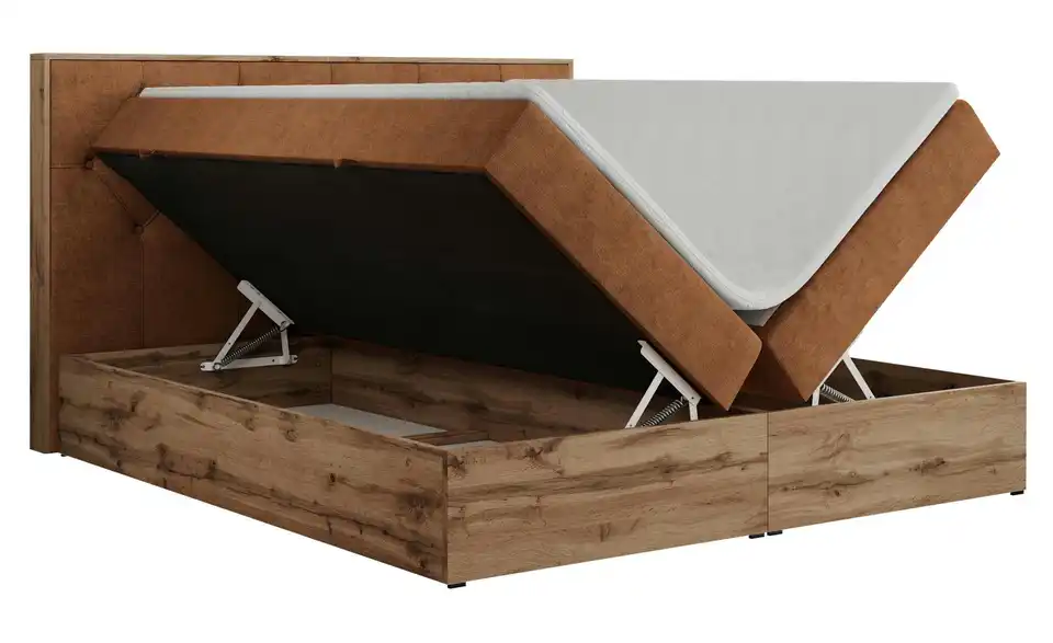 Boxbett Veneto mit Bettkasten, Detailansicht