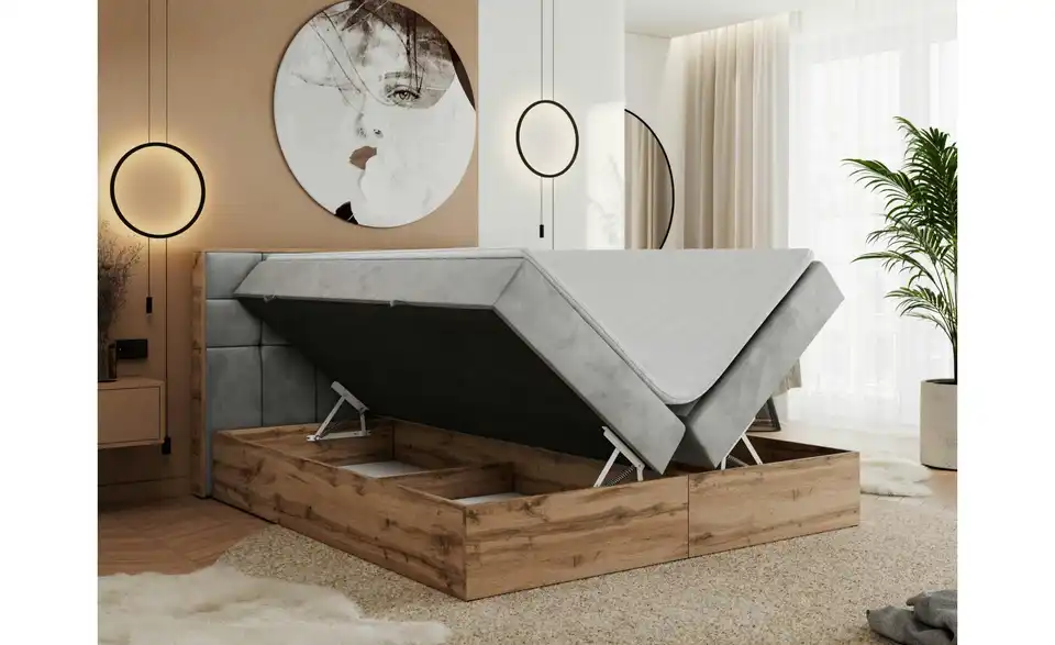 Boxbett Albero 1 mit Bettkasten, Funktionsansicht