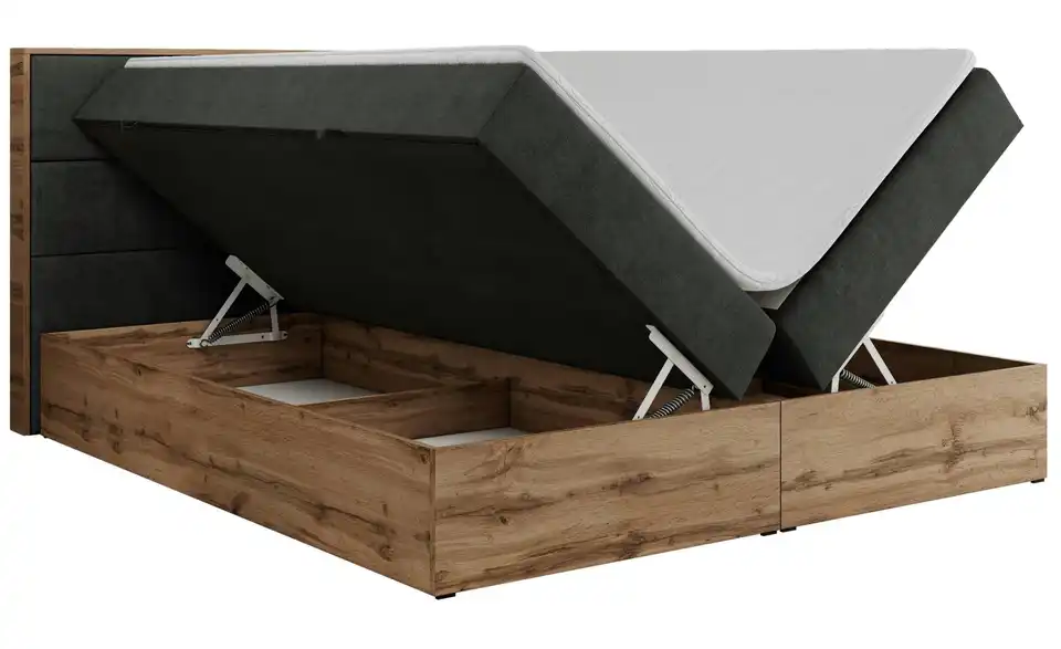 Boxbett Albero 2 mit Bettkasten, Detailansicht