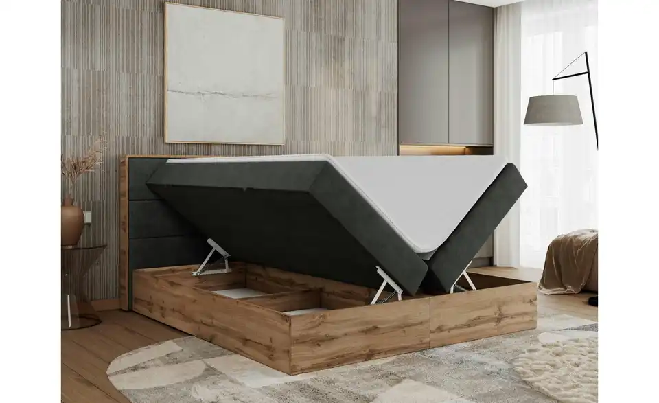 Boxbett Albero 2 mit Bettkasten, Funktionsansicht