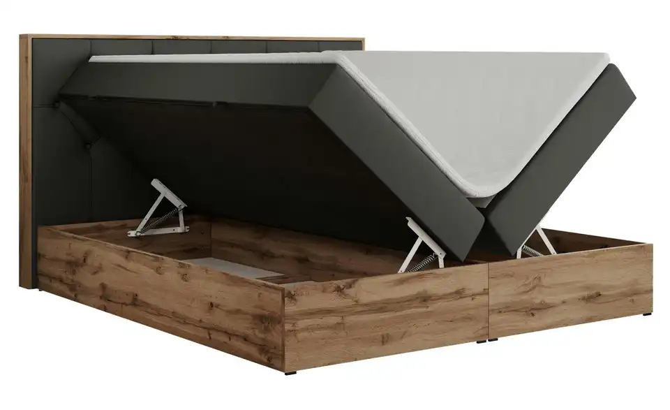 Boxbett Veneto mit Bettkasten, Detailansicht