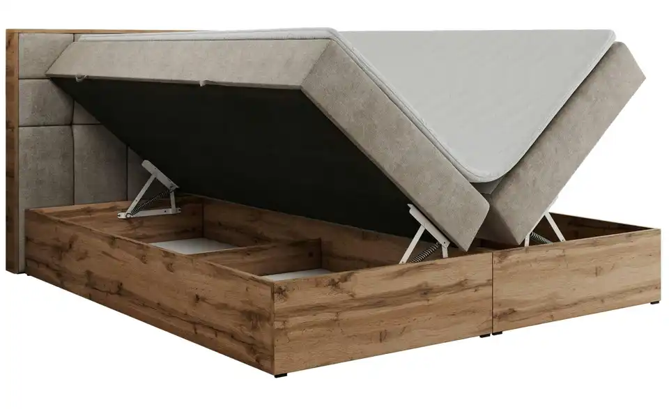 Boxbett Albero 1 mit Bettkasten, Detailansicht