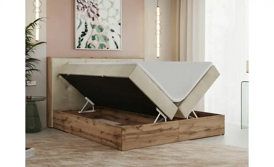 Boxbett Veneto mit Bettkasten, Funktionsansicht