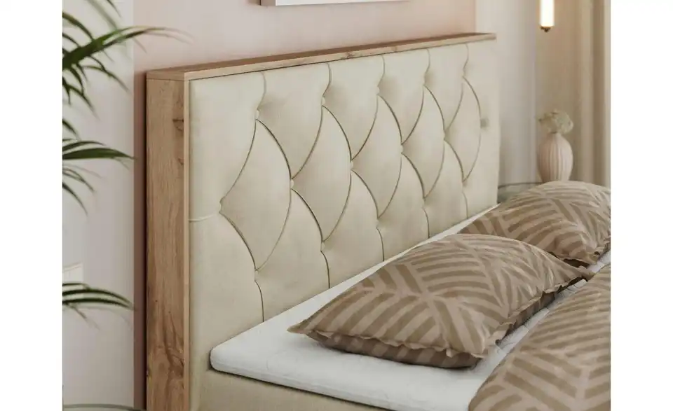 Boxbett Veneto mit Bettkasten, in Wohnsituation