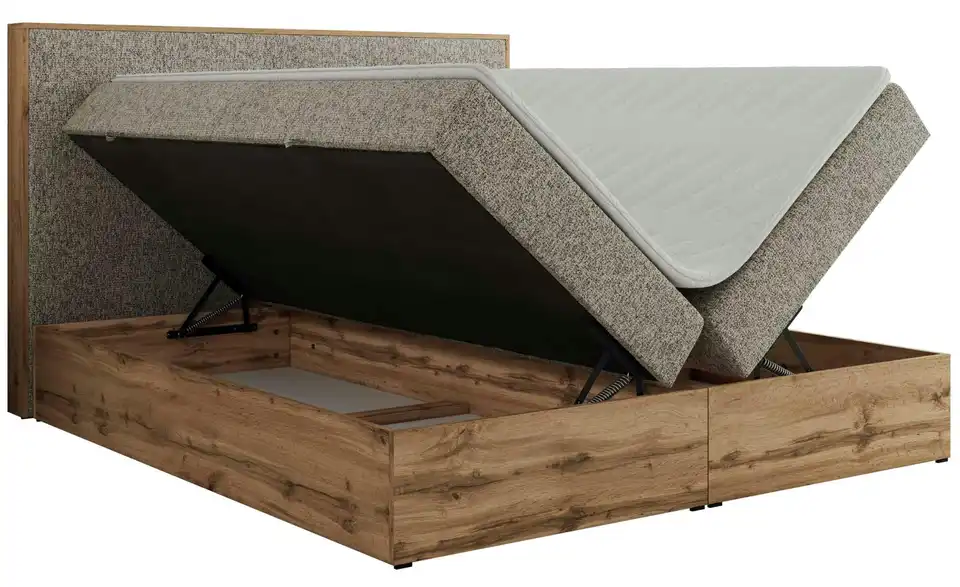 Boxbett Wood Classic mit Bettkasten, Detailansicht