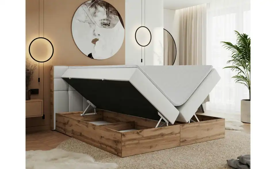 Boxbett Albero 1 mit Bettkasten, Funktionsansicht