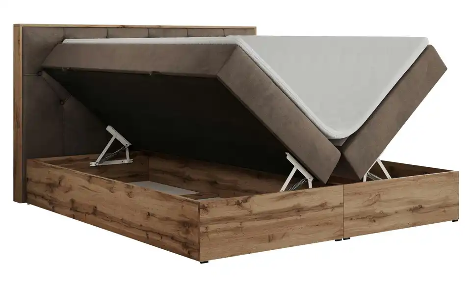 Boxbett Veneto mit Bettkasten, Detailansicht