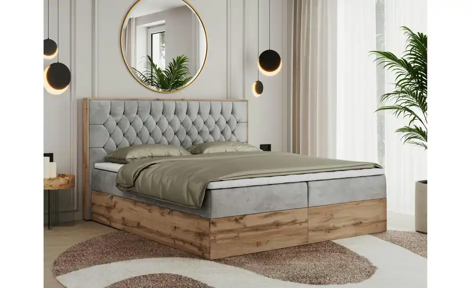 Boxbett Amore mit Bettkasten, in Wohnsituation