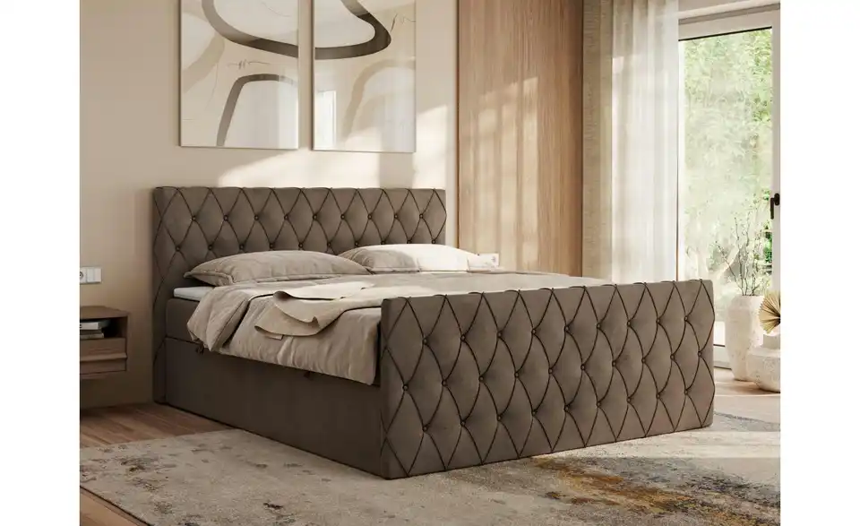 Boxbett Miren Duo mit Bettkasten, in Wohnsituation