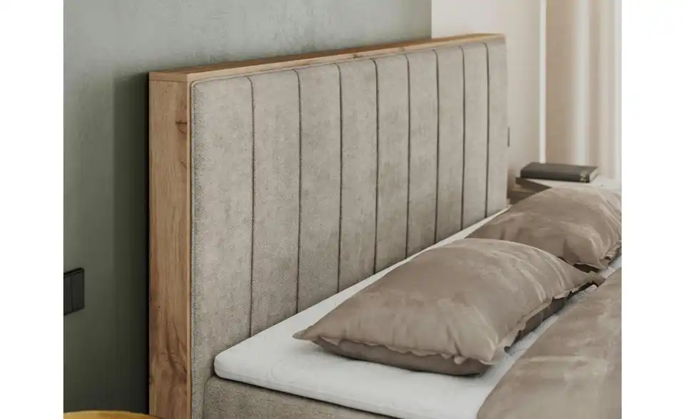 Boxbett Bellissimo mit Bettkasten, in Wohnsituation