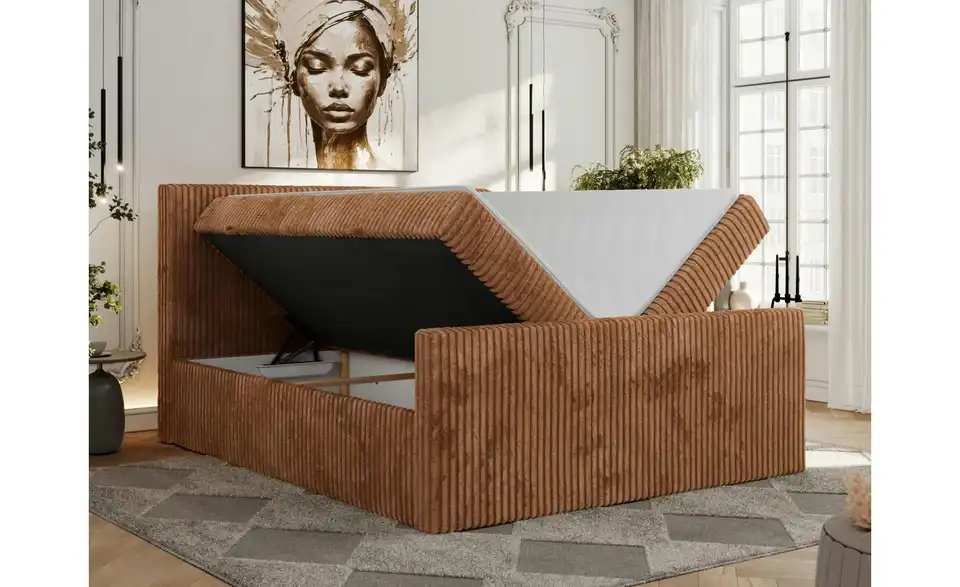 Boxbett Tiliano Duo mit Bettkasten, Funktionsansicht