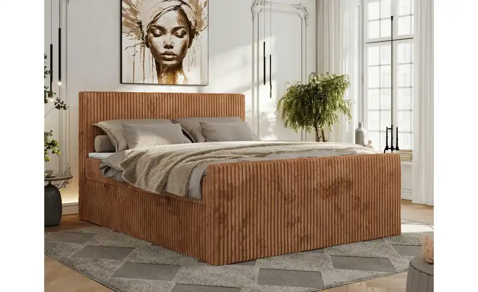 Boxbett Tiliano Duo mit Bettkasten, in Wohnsituation