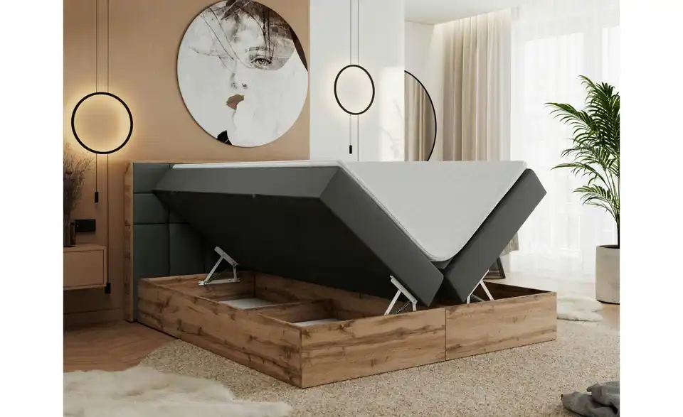 Boxbett Albero 1 mit Bettkasten, Funktionsansicht