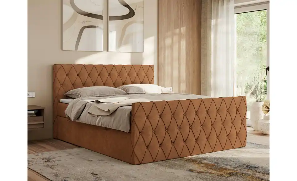 Boxbett Miren Duo mit Bettkasten, in Wohnsituation