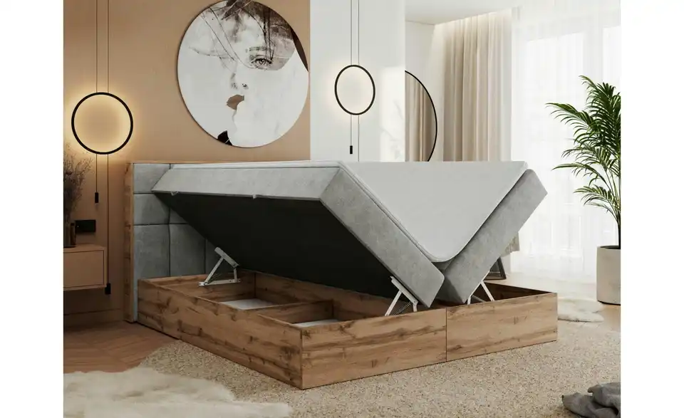 Boxbett Albero 1 mit Bettkasten, Funktionsansicht