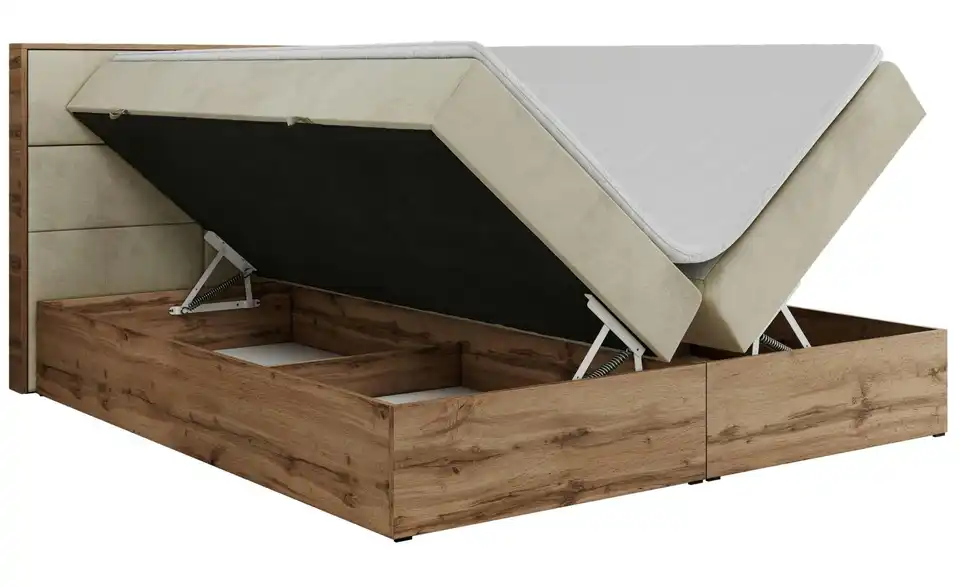 Boxbett Albero 2 mit Bettkasten, Detailansicht