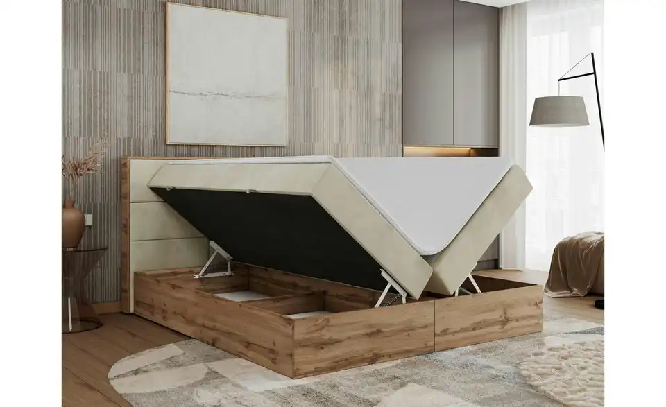 Boxbett Albero 2 mit Bettkasten, Funktionsansicht