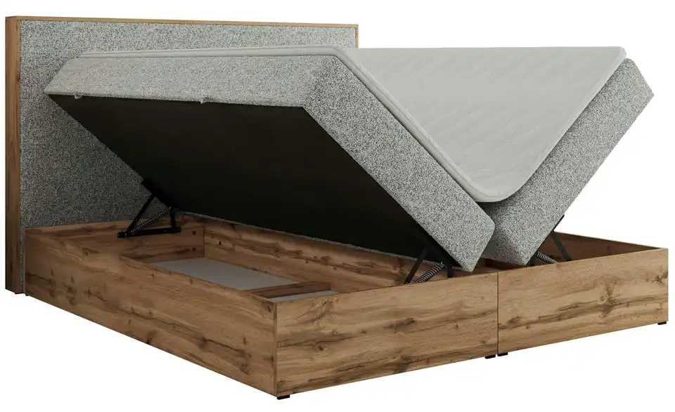 Boxbett Wood Classic mit Bettkasten, Detailansicht