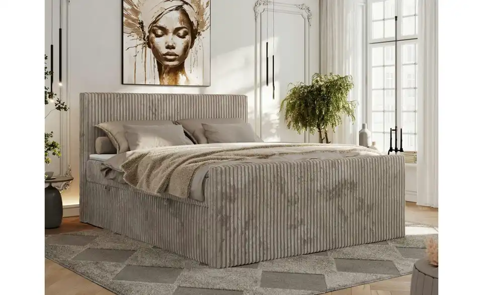 Boxbett Tiliano Duo mit Bettkasten, in Wohnsituation