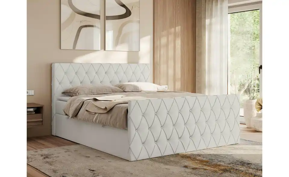 Boxbett Miren Duo mit Bettkasten, in Wohnsituation