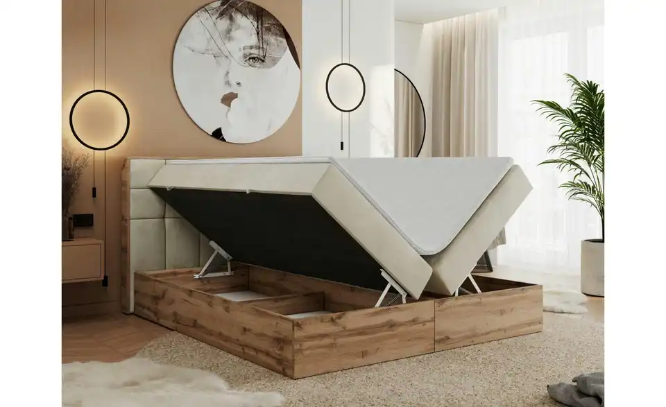 Boxbett Albero 1 mit Bettkasten, Funktionsansicht