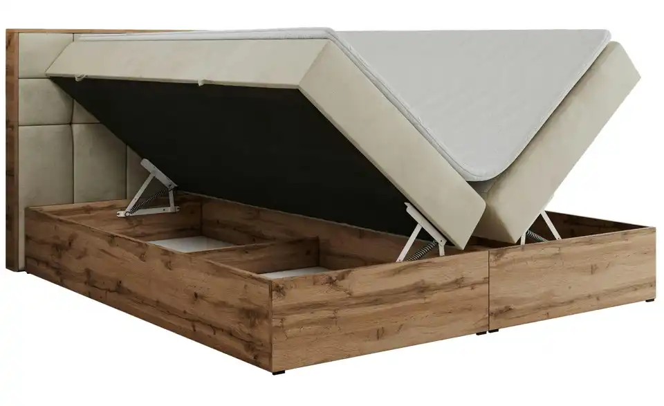 Boxbett Albero 1 mit Bettkasten, Detailansicht
