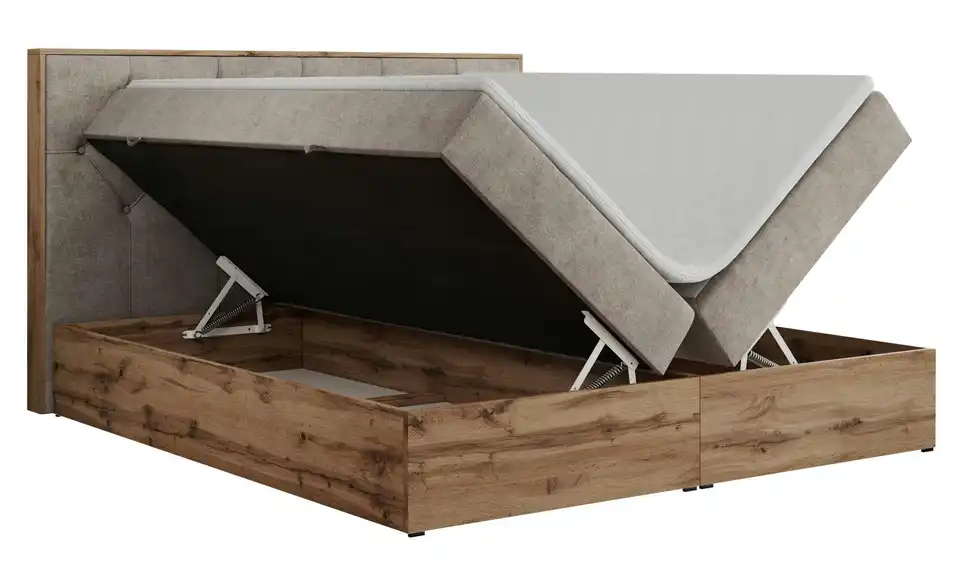 Boxbett Veneto mit Bettkasten, Detailansicht