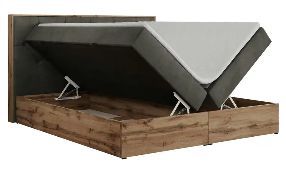 Boxbett Veneto mit Bettkasten, Detailansicht