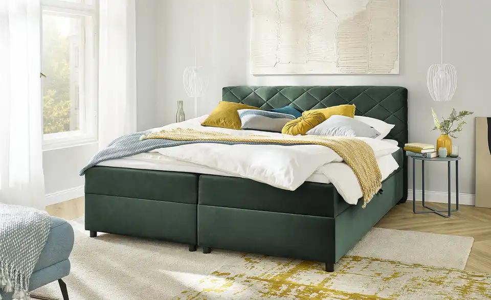 Boxbett Vegas II mit Bettkasten, in Wohnsituation