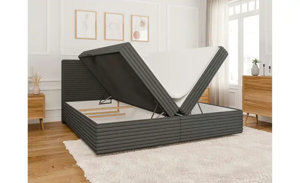 Boxspringbett, in Wohnsituation