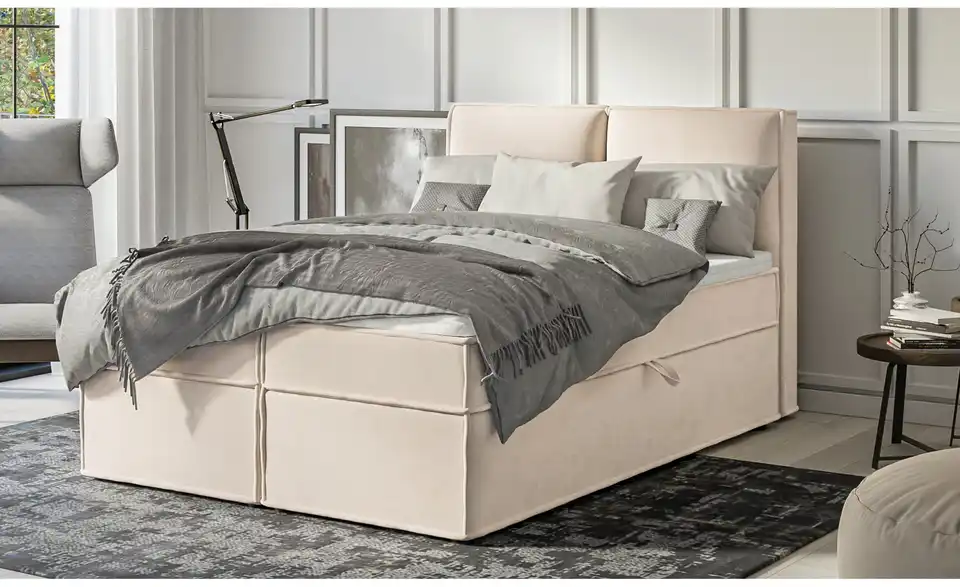 Boxspringbett, in Wohnsituation