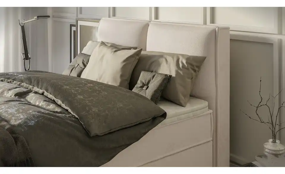 Boxspringbett, Detailansicht