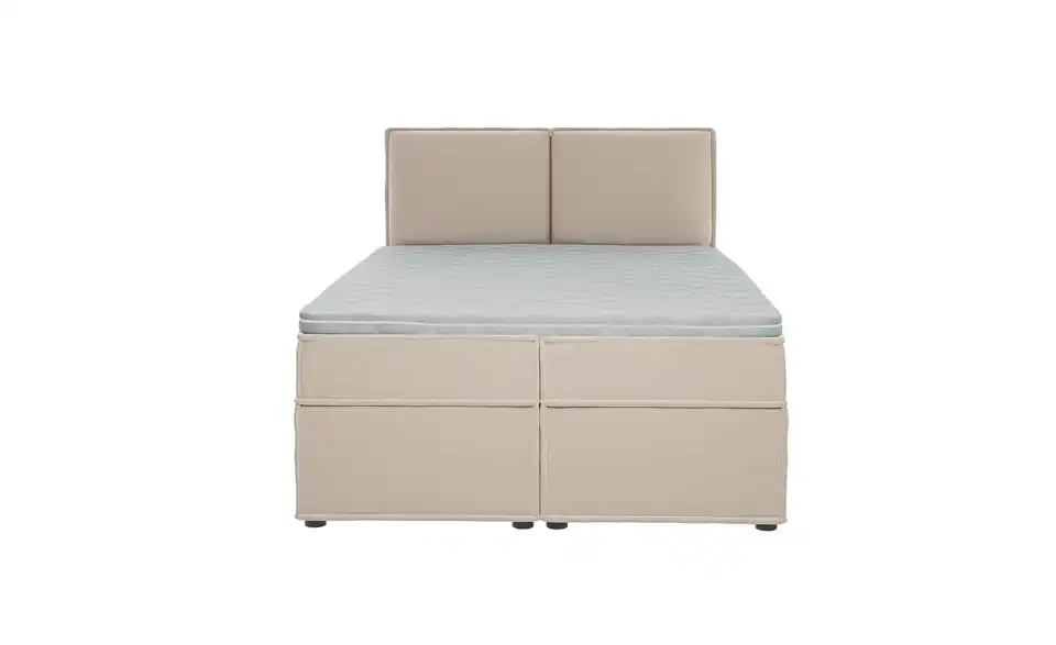 Boxspringbett, Frontansicht