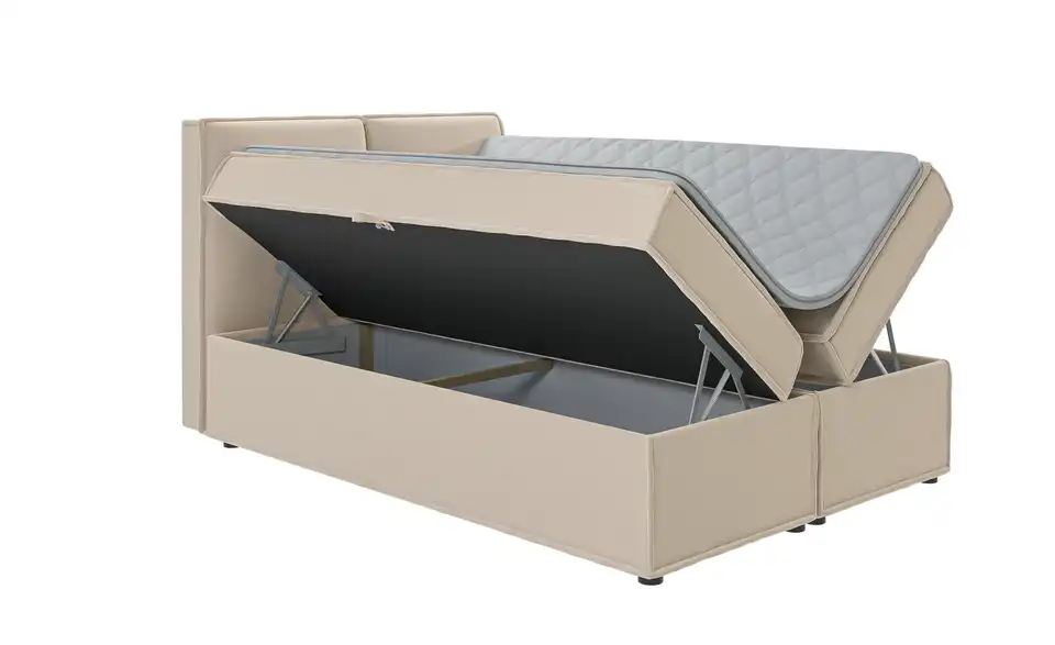 Boxspringbett, Funktionsansicht