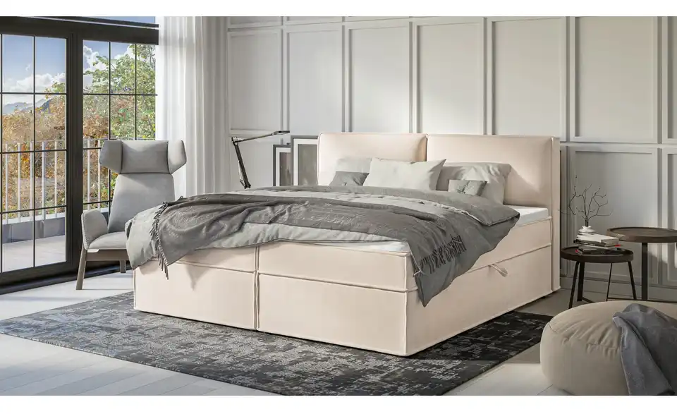 Boxspringbett, in Wohnsituation