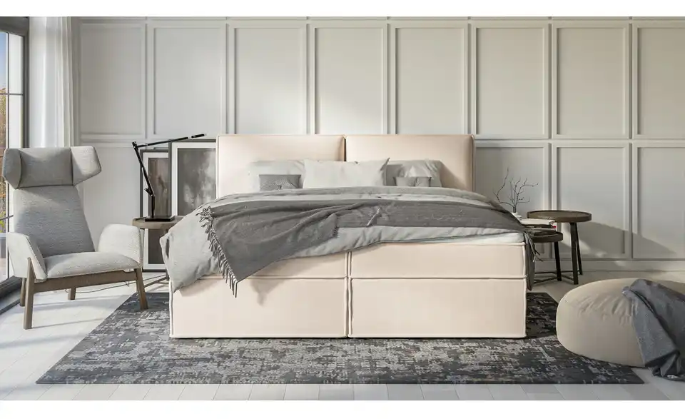 Boxspringbett, in Wohnsituation