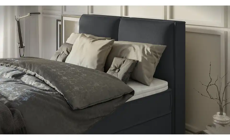 Boxspringbett, Detailansicht