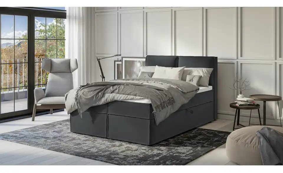 Boxspringbett, in Wohnsituation