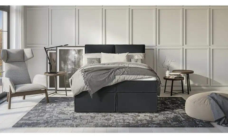 Boxspringbett, in Wohnsituation