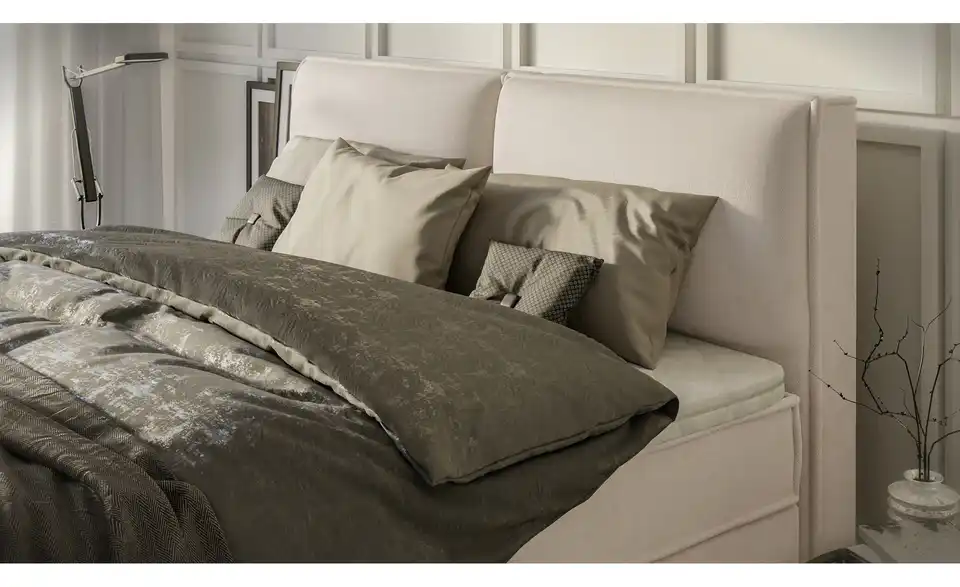 Boxspringbett, Detailansicht