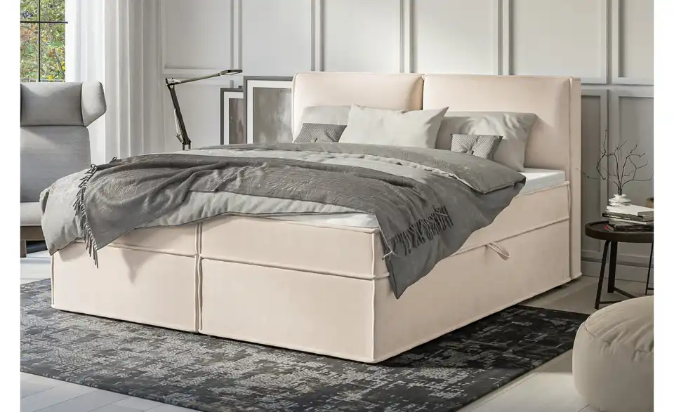 Boxspringbett, in Wohnsituation