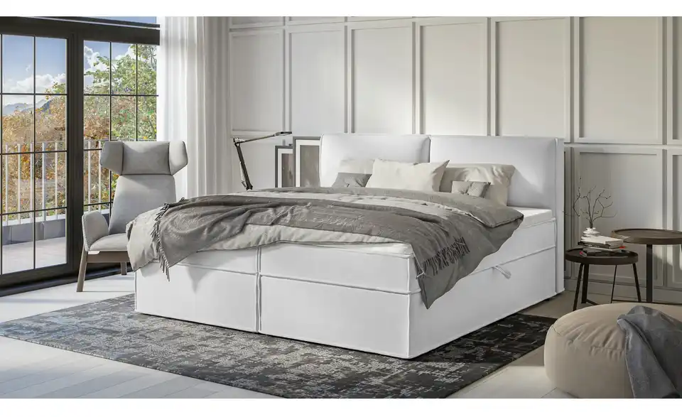 Boxspringbett, in Wohnsituation