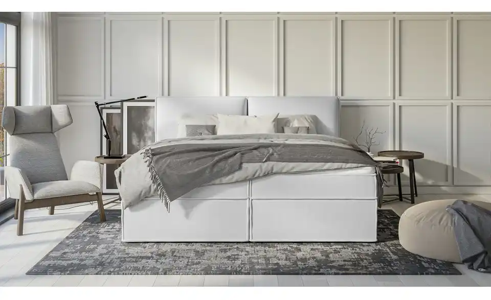 Boxspringbett, in Wohnsituation